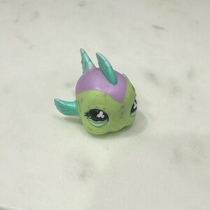 LPS #514 Puffer Fish Authentic Toy Collector Figure Hasbro Littlest Pet Shop